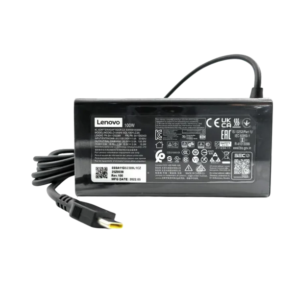 מטען מקורי – Lenovo 100W 5V-3A/9V-3A/15V-3A~20V-5A Type-C