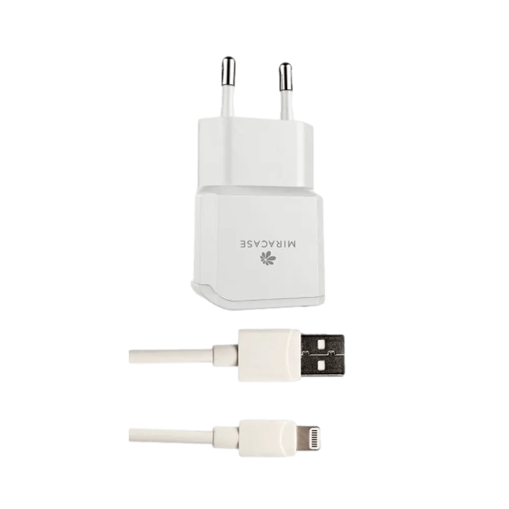 מטען קיר+כבל MIR MWCS240 2.4A MFI