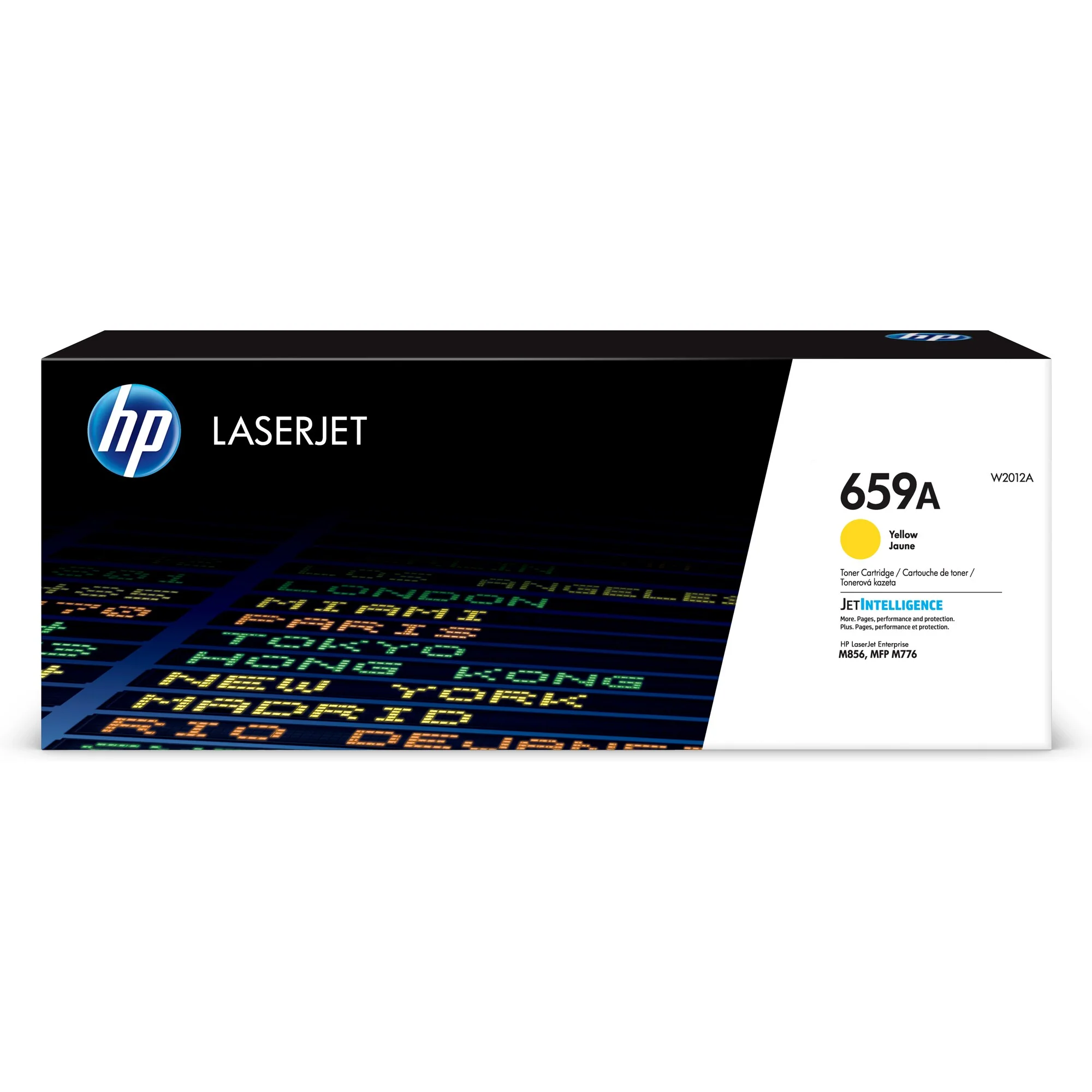 טונר HP צהוב 659A ל W2012A M856/776