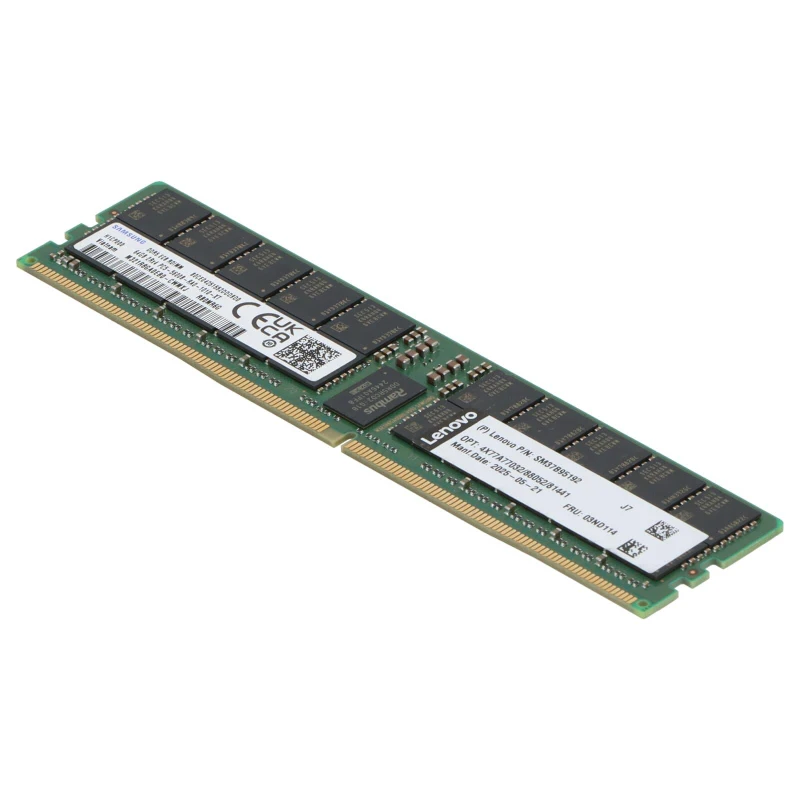 זיכרון לשרת Lenovo 64GB DDR5-6400 TruDDR5 RDIMM 2Rx4 CL52
