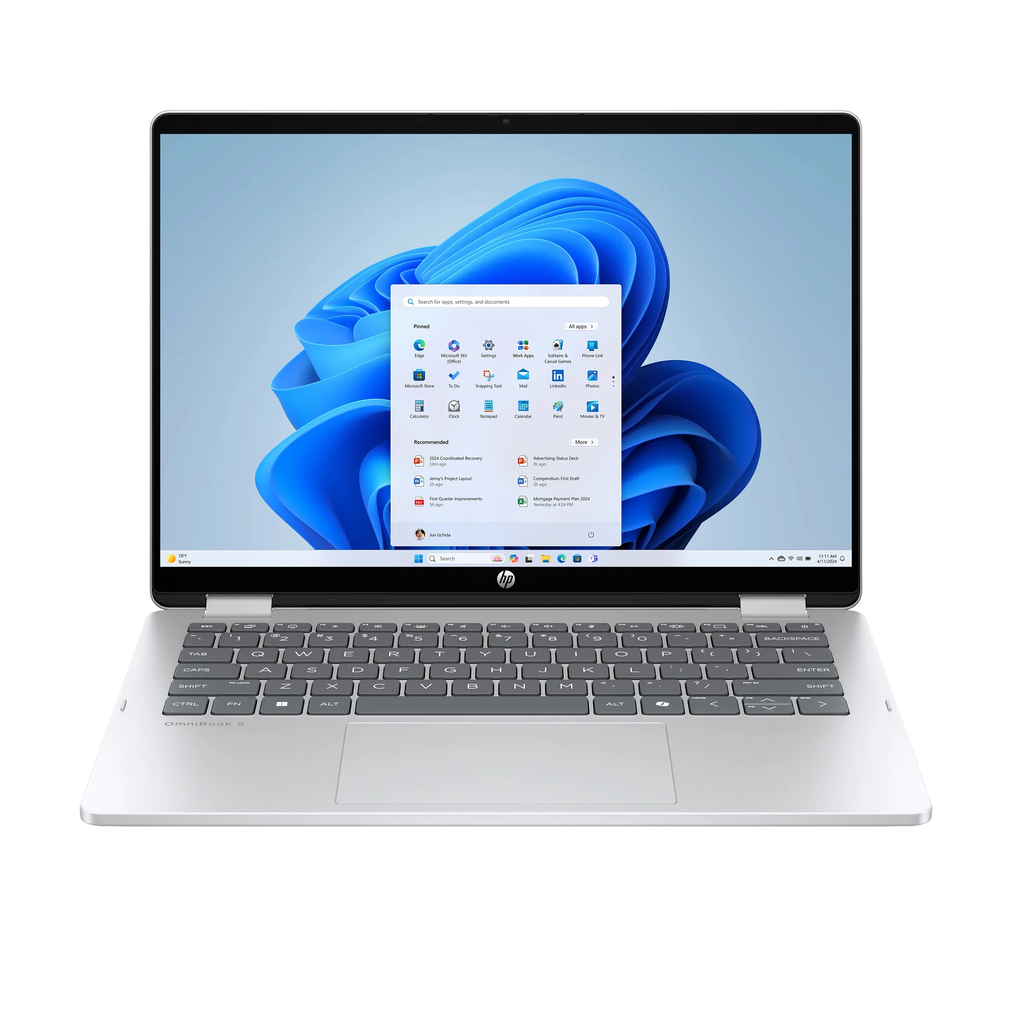 HP OmniBook 5 Flip x360 Core7-150U|16|1TB|W11H|Touch|3YR