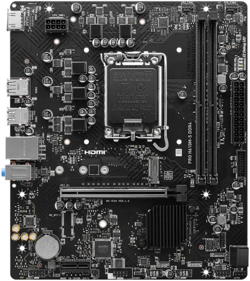 MSI PRO H610M-S DDR4 II