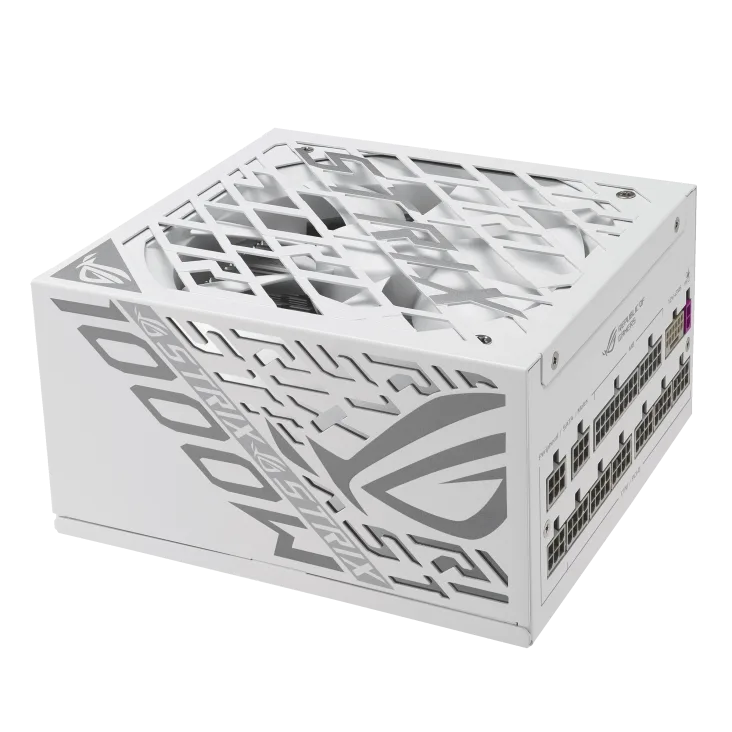 ספק כח מודולרי ROG Strix 1000W Platinum White Edition