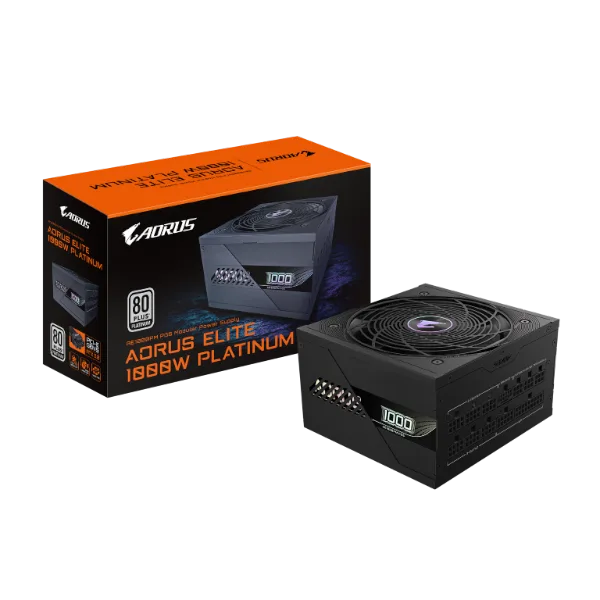 ספק כוח AORUS ELITE P1000W 80 Plus Platinum Modular PCIe 5.1