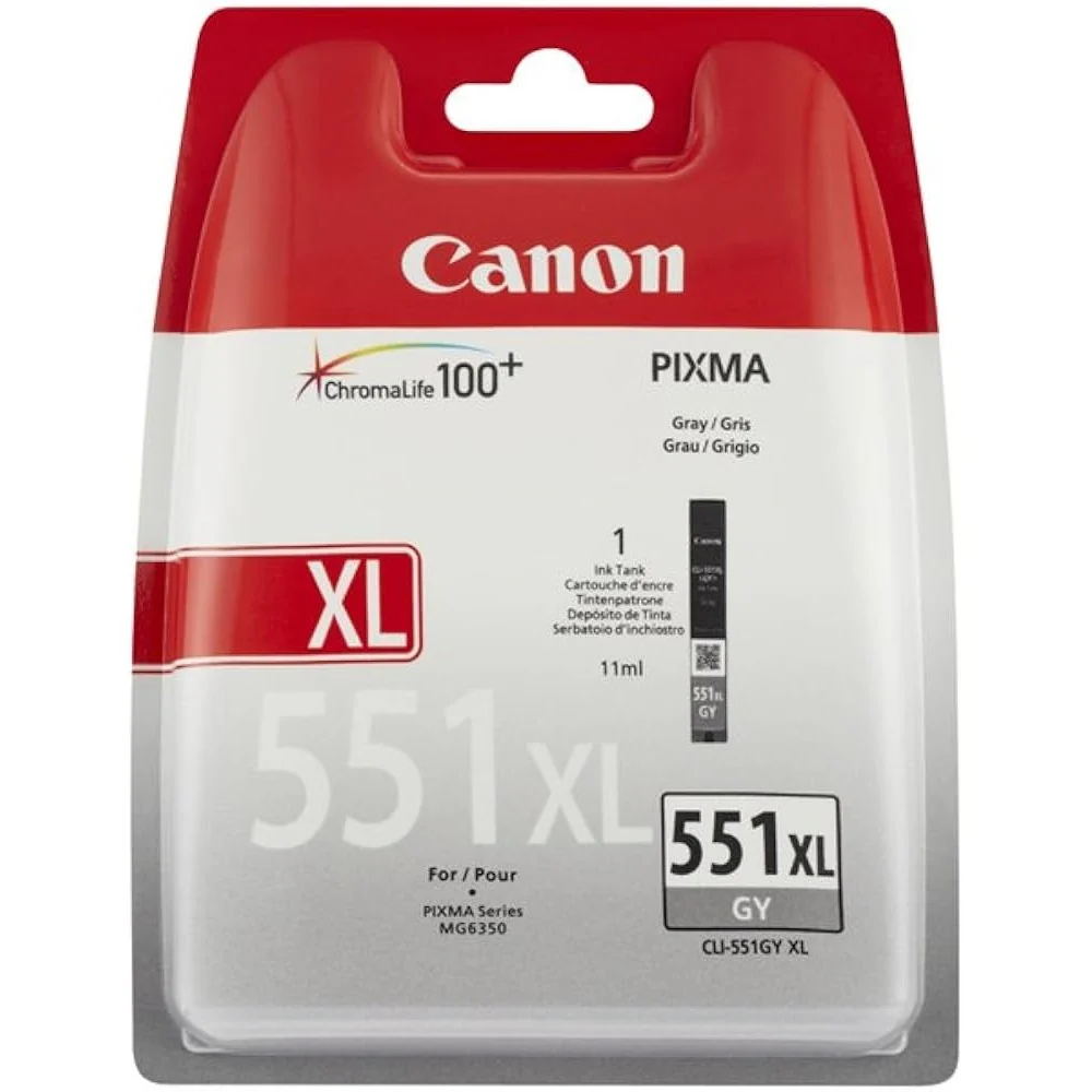 מילוי קנון אפור CLI-551XL-(GY) ip8750