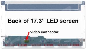 מסך למחשב נייד "17.3 LED 1920×1080 30PIN