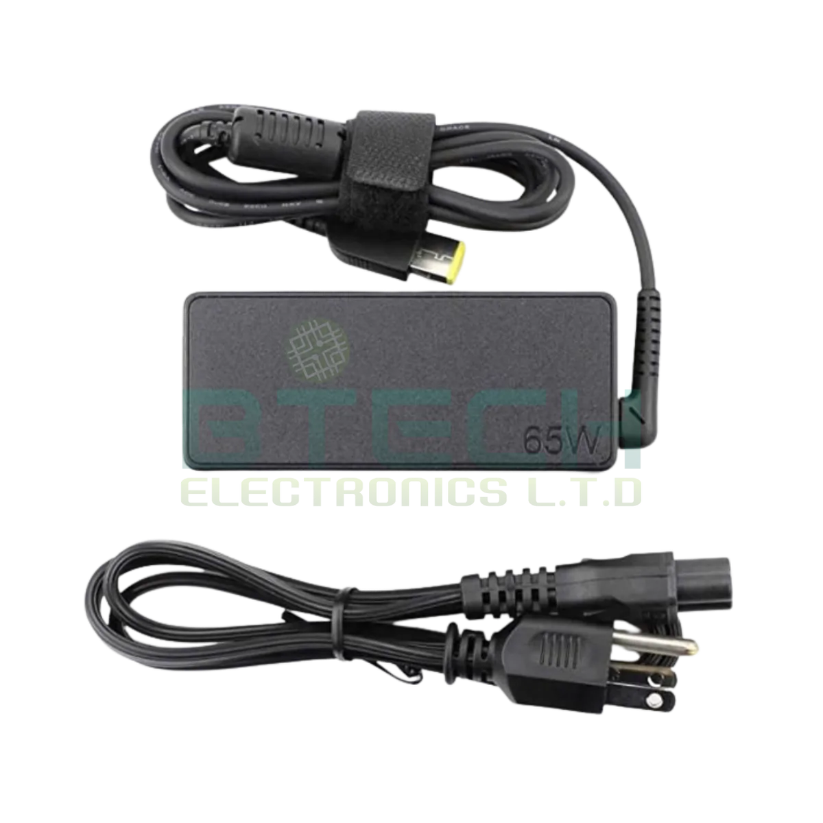 מטען מקורי למחשב נייד Lenovo 65W Square