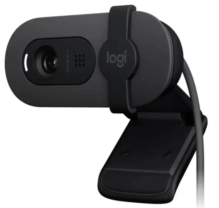מצלמת אינטרנט עם מיקרופון מובנה Logitech Brio 105 1080P Full HD