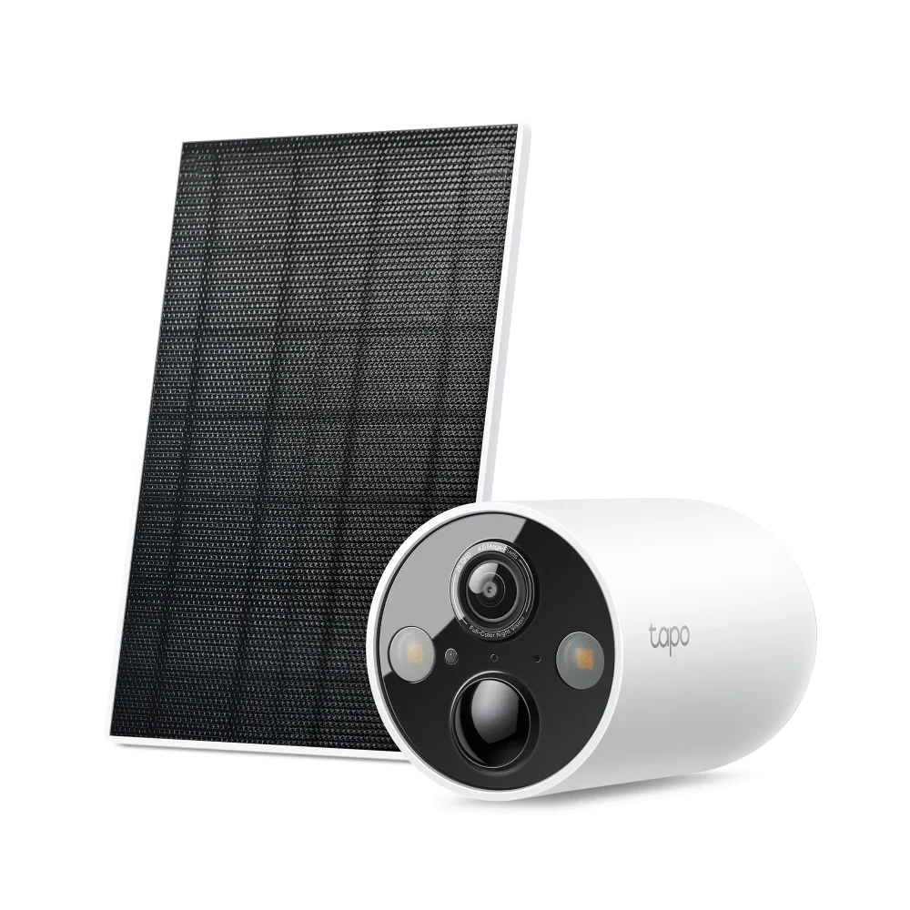מצלמת אבטחה סולארית 2K דגם Tapo C425 KIT מבית TP-Link