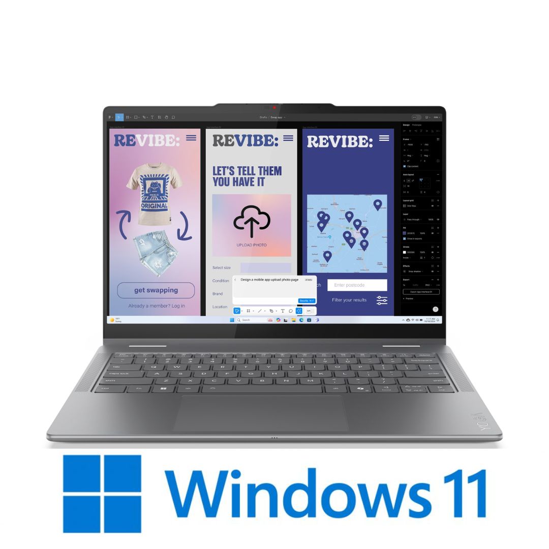 מחשב נייד 14 אינץ מסך מגע Lenovo Yoga 7 2-in-1 14ILL10 OLED 83JQ00KWIV