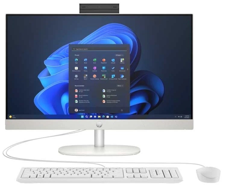 HP AIO ProOne 240 G10 24" FHD i5-1334U/16GB/512SSD/WIN11PRO/WIFI/ WHITE/3Y