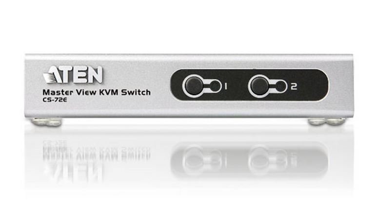 קופסא KVM ל-2 מחשבים Aten CS72E PS/2 VGA