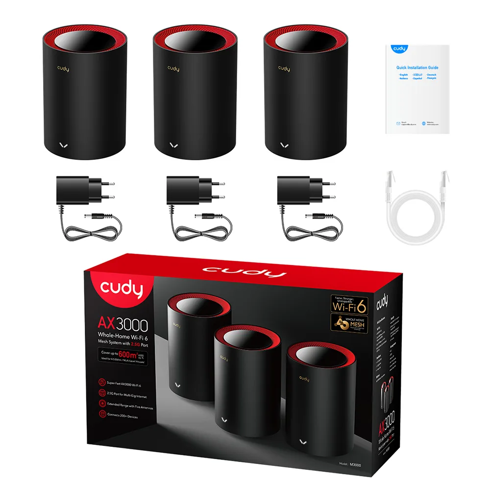 CUDY M3000 1-Pack M3000(3-Pack)-IL