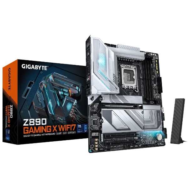 לוח לאינטל דור 15 Gigabyte Z890 GAMING X WIFI7 2.5GbE ATX LGA1851