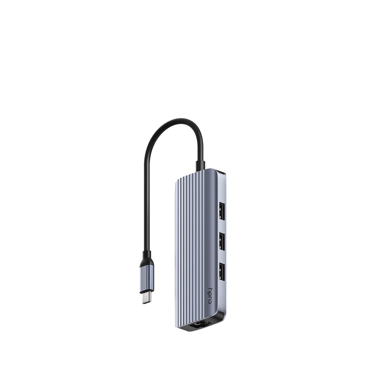 CUDY 6-IN-1 USB-C Hub with GbE & 4K@60Hz HDMI UH606