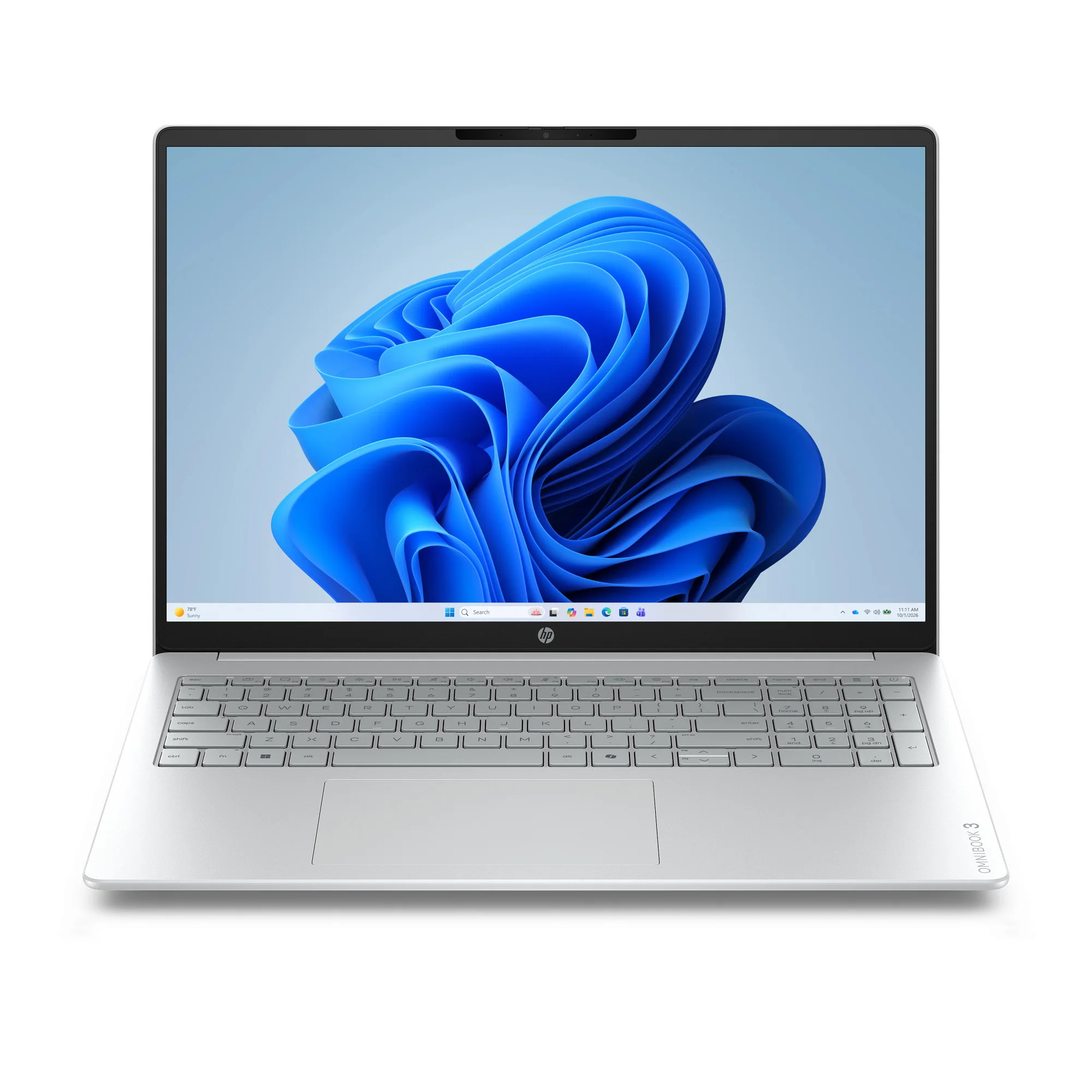 HP OmniBook 3 Core5-315|12GB|512GB|"16"|2K|W11H|Silver|3YRW