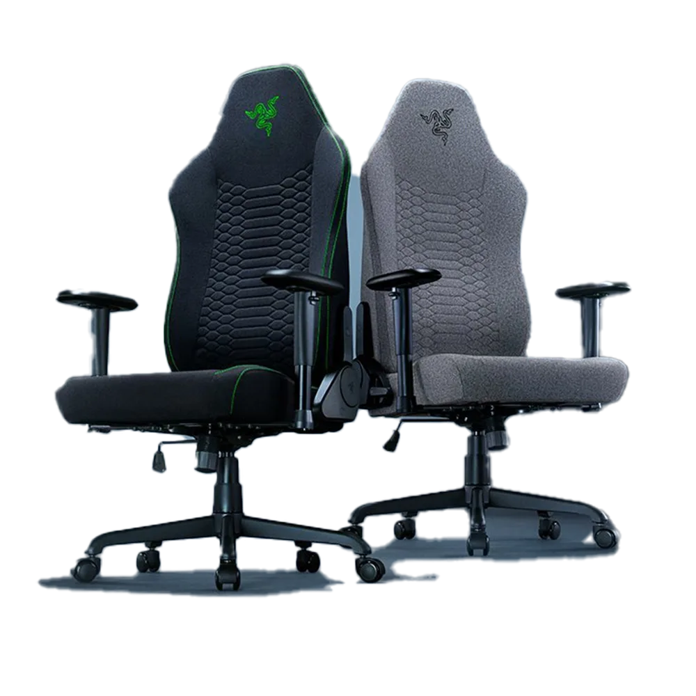 כיסא אפור בהיר RAZER ISKUR V2 X FABRIC