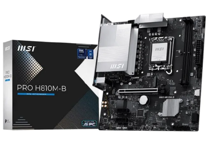 לוח אם MSI PRO H810M-B DDR5