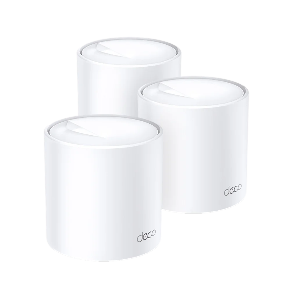 מערכת Mesh Wi-Fi 6 דגם Deco X60 AX5400 (מארז 3 יחידות) מבית TP-Link