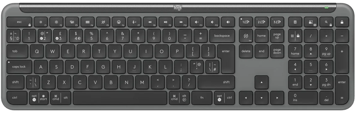 Logitech Wireless K950 Signature Slim Graphite/ Bluetooth