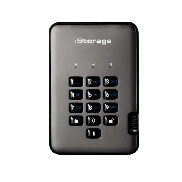 דיסק חיצוני מוצפן "2.5 iStorage diskAshur PRO2 128GB SSD USB3.2
