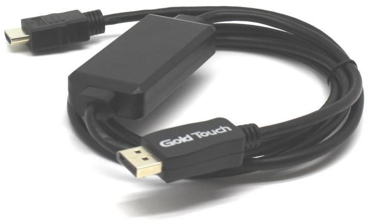 ACTIVE CABLE HDMI TO DISPLAY PORT 1.8M