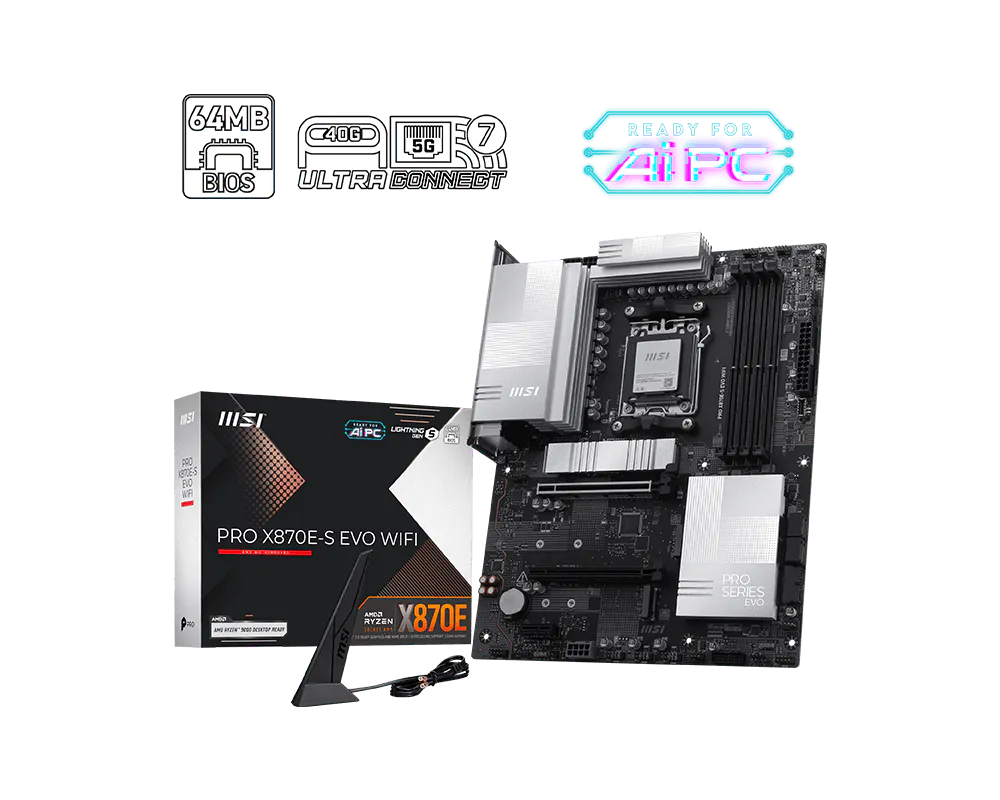 לוח אם PRO X870E-S EVO WIFI