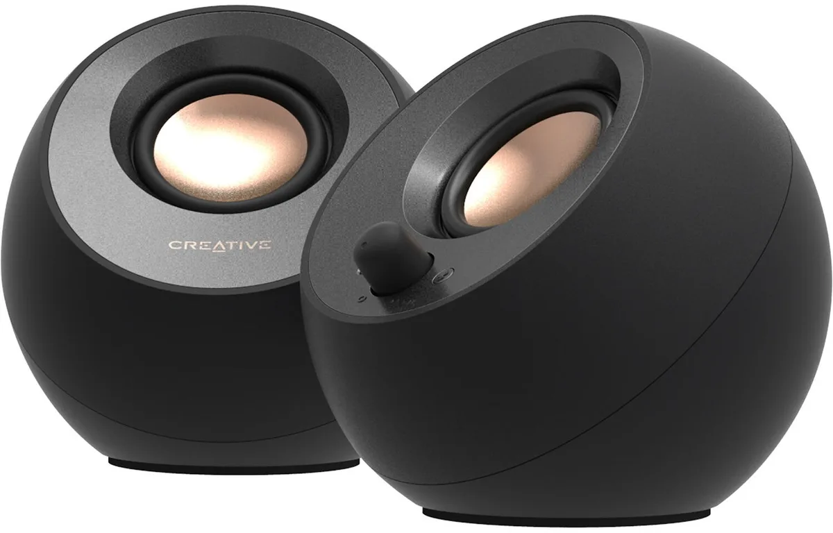 Creative Pebble V3 Minimalistic 2.0 USB-C Speakers with Bluetooth® 5.0