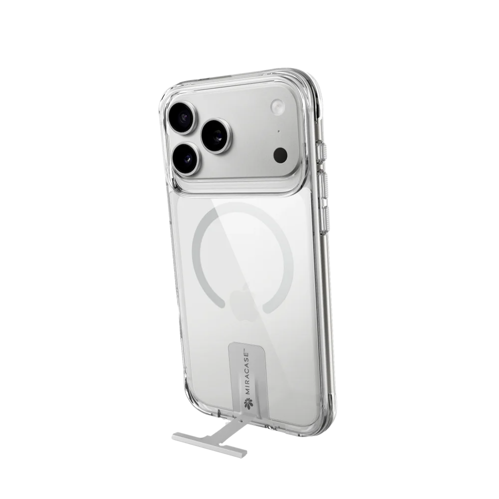 כיסוי כסוף MIRAKICK IP 17 PRO MAX