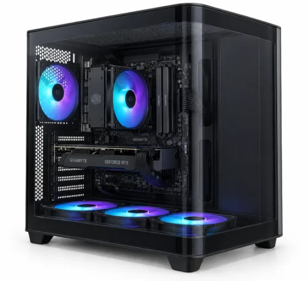 מחשב C5 Curve ARGB 700W B850M R7-7800X3D 32GB DDR5 1TB NVME 5060