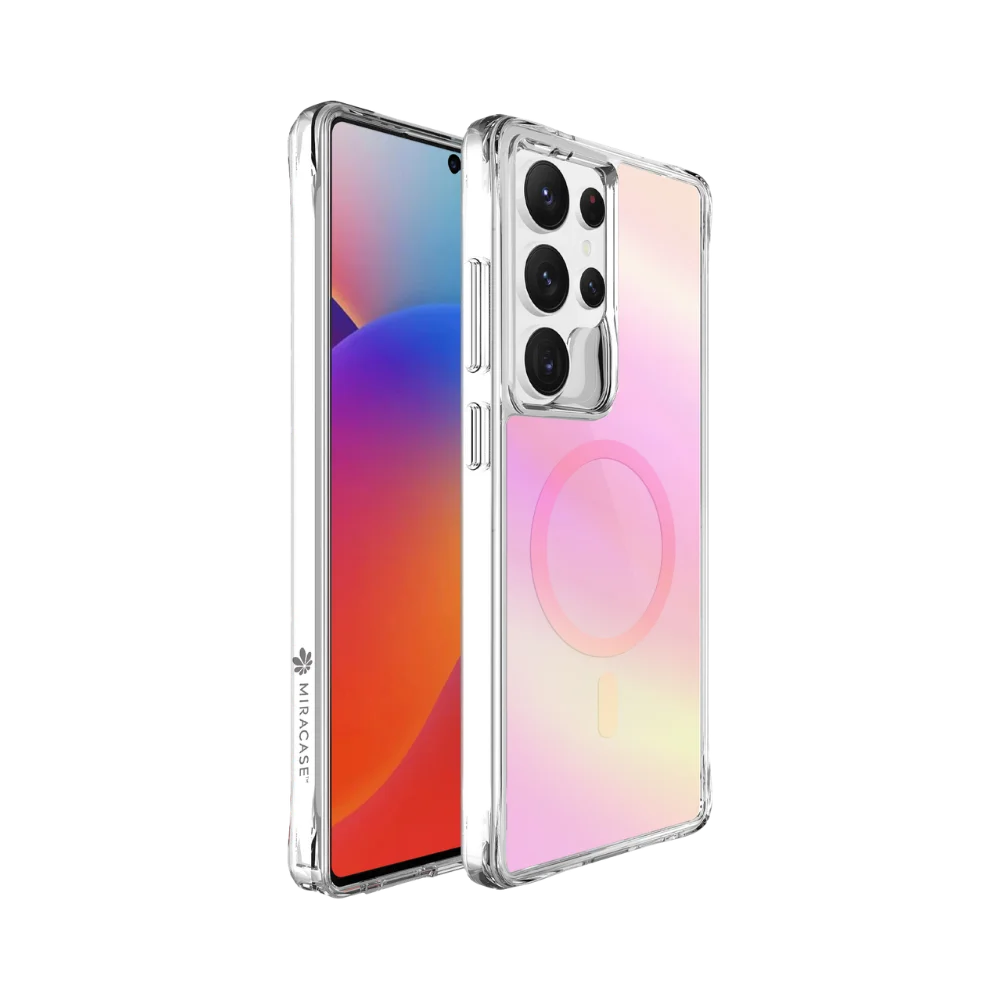 כיסוי ורוד MIRACHROME S25 Ultra