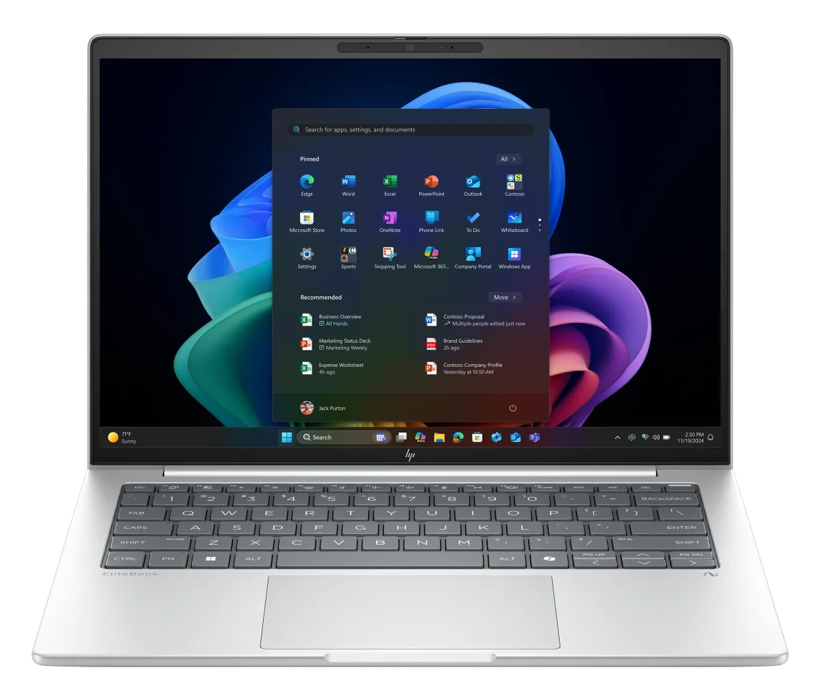 HP EliteBook 8 G1i 14 U7-256V|16GB|512GB|WIN11P|3YW