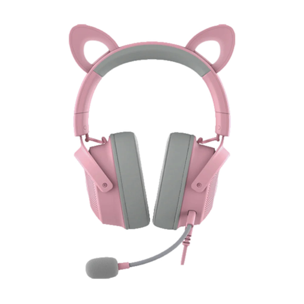 מציאון – אוזניות אלחוטיות ורוד RAZER KRAKEN KITTY V2 PRO