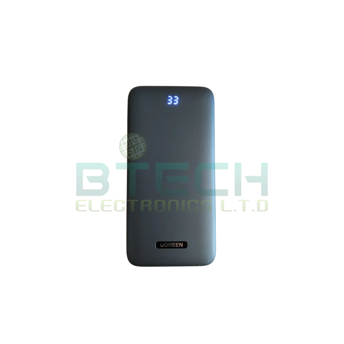 סוללת גיבוי 10000mAh USB A + USB C Power Bank שחור Ugreen 1Y