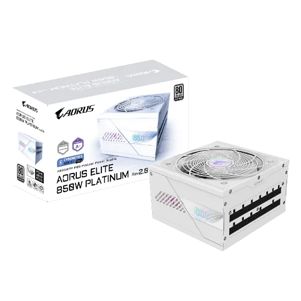 ספק כוח Gigabyte Aorus ELITE P850W 80Plus Platinum PCIE5.1 ICE