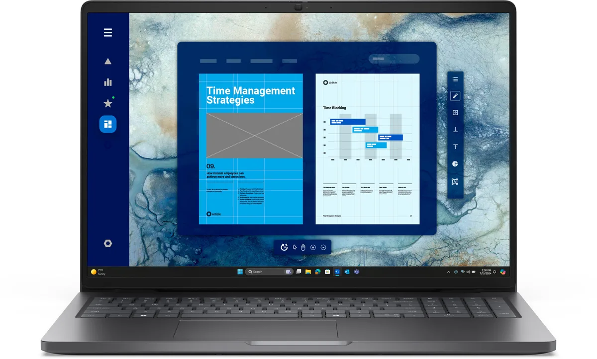 Dell Pro 16 (PC16250) ULTRA 7-255U/16GB/512GB-SSD/FD/5Y