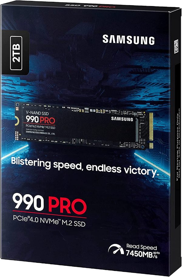 SAMSUNG SSD 990 PRO 2TB M.2 PCIe 4.0x4 NVMe