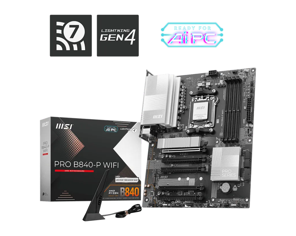 לוח אם MSI PRO B840-P WIFI