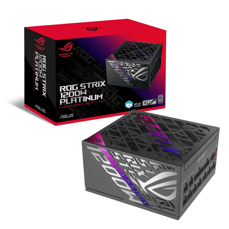 ספק כח מודולרי ASUS ROG STRIX 1200W Platinum