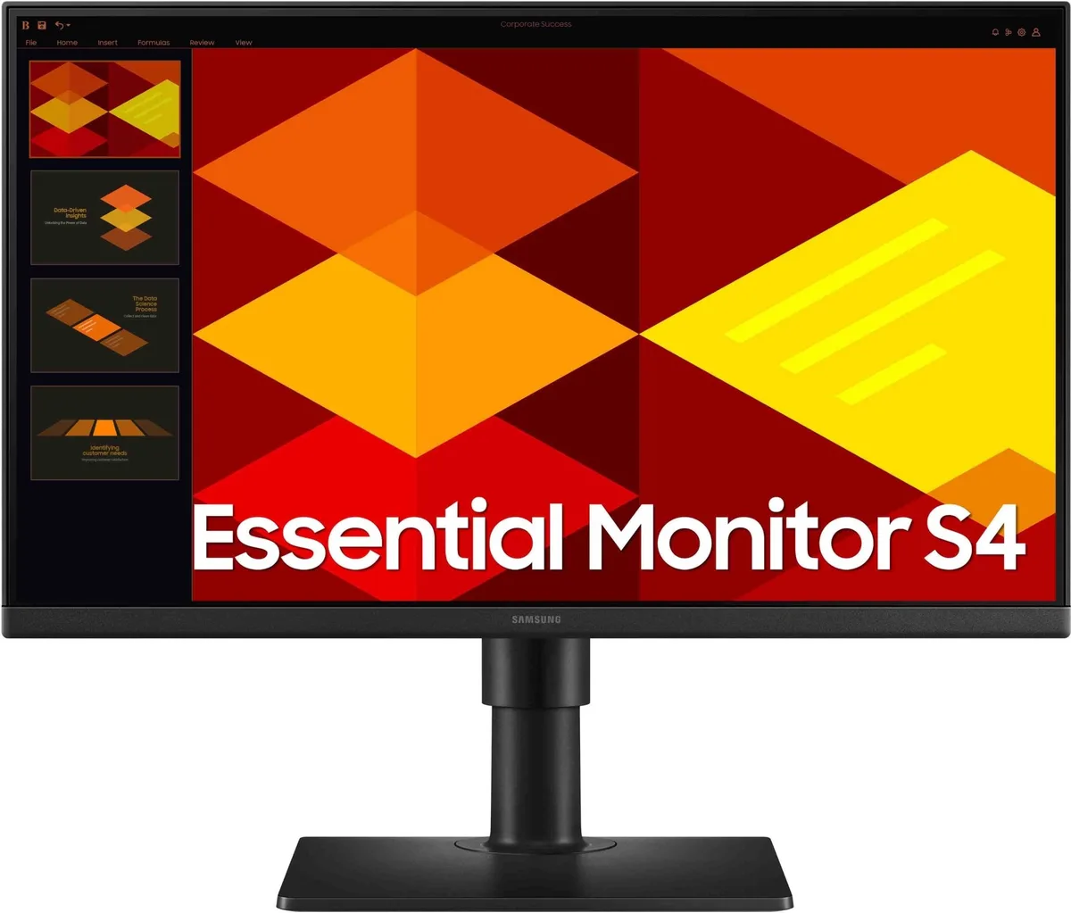 SAMSUNG 24" LED IPS FHD/PIVOT/SPEAKERS