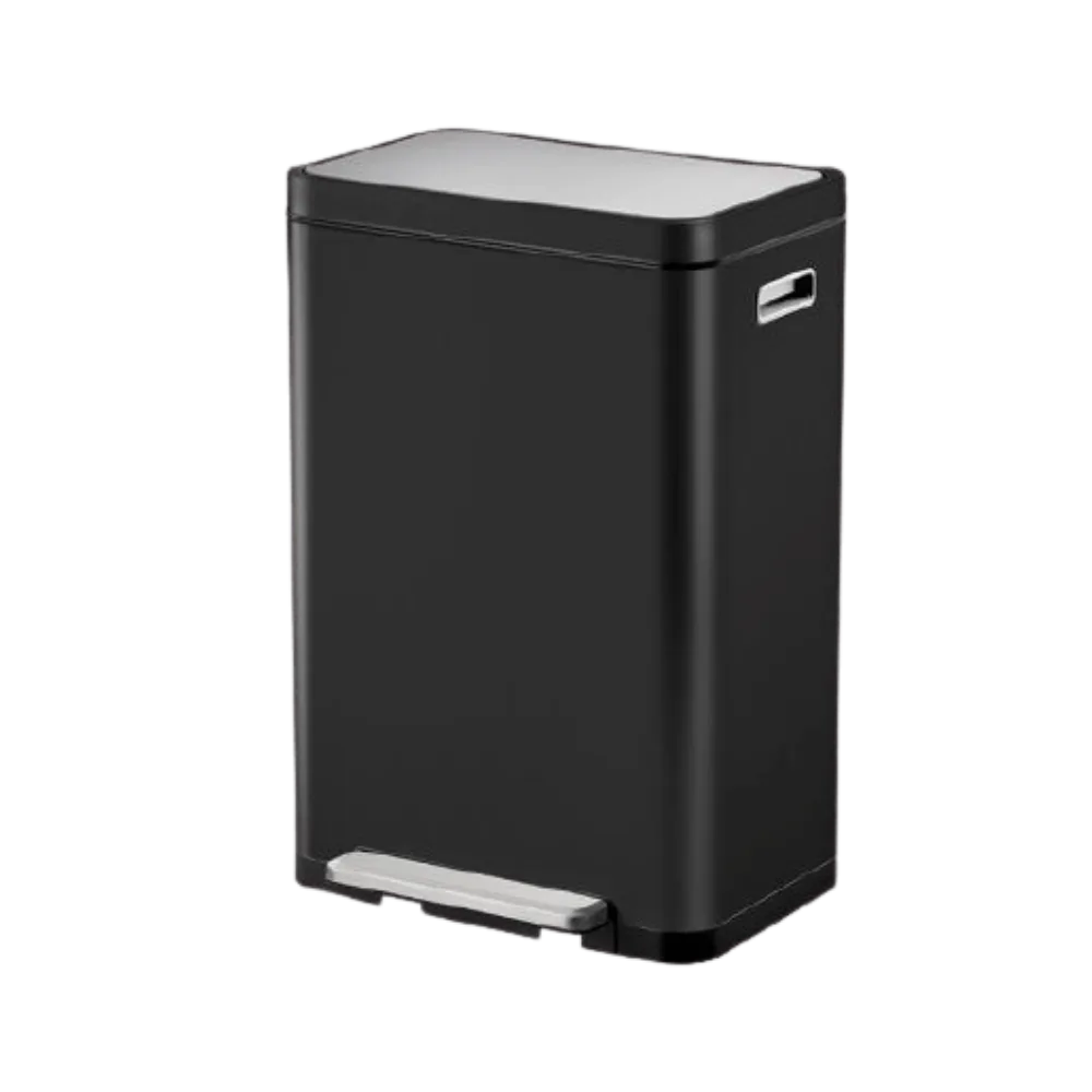 פח רגלית EKO X-CUBE 45L שחור