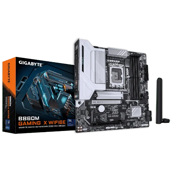 לוח למעבד דור 15 Gigabyte B860M GAMING X WIFI6E ATX 2.5GB LAN