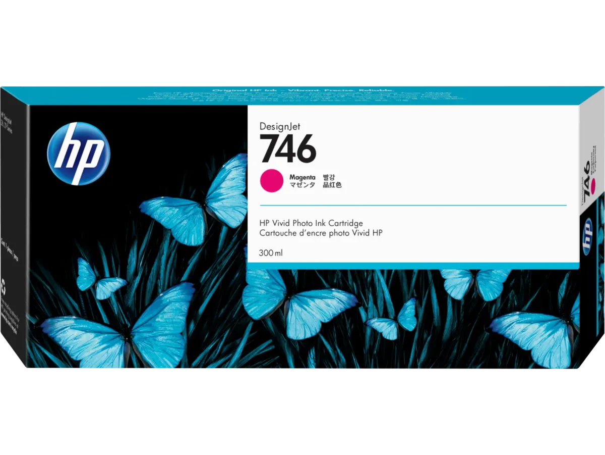 מילוי HP 746 מגנטה P2V78A Z6 Z9 300ml