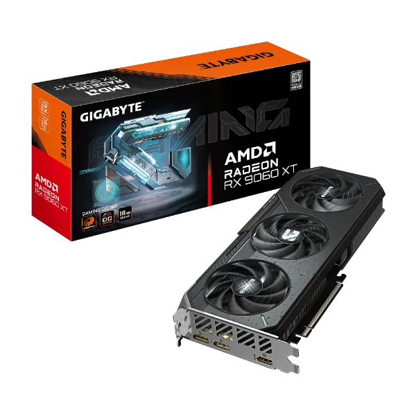 כרטיס מסך Gigabyte Radeon RX 9060 XT GAMING OC 16GB