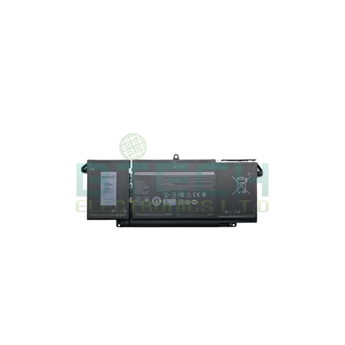 סוללה למחשב Dell Latitude 13 5320 14 7320 7420 7520 63Wh 15.2V