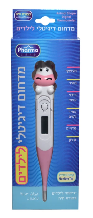 פארמה קר מד-חום מהיר גמיש לילדים