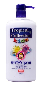 טרופיקל מרכך לילדים לסירוק קל 1ליטר