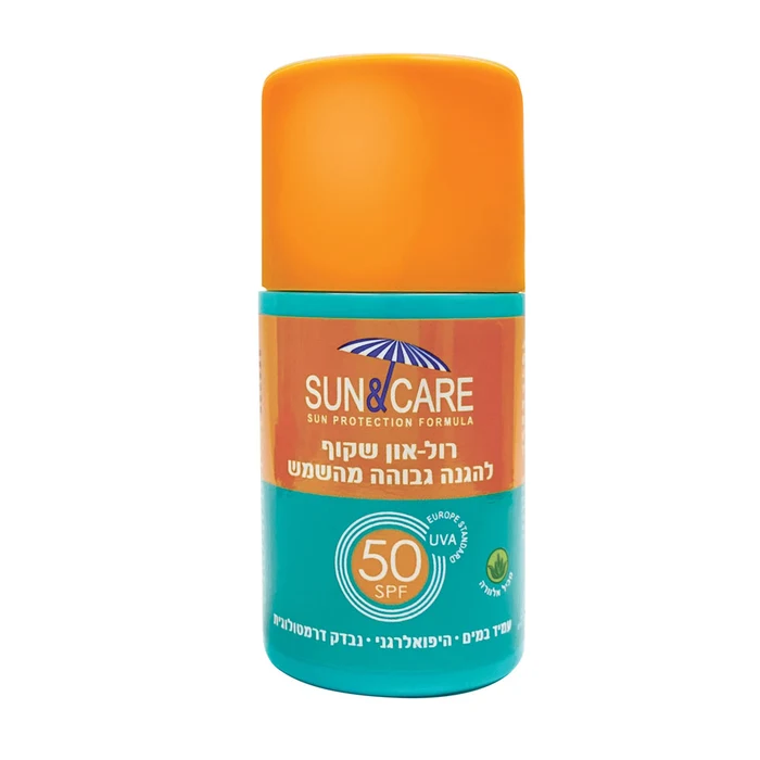 סאן&קאר רול-און הגנה למבוגרים 60ML SPF50