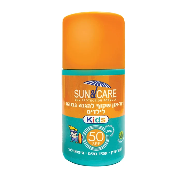 סאן&קאר רול-און הגנה לילדים 60ML SPF50