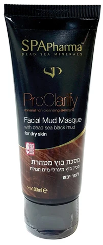ספא פארמה מסכת בוץ לעור רגיל/יבש 100מ"ל